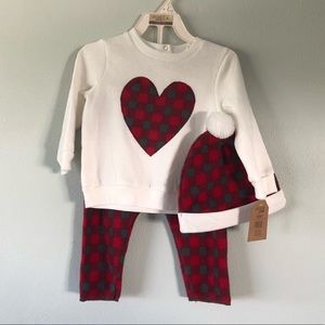 Chick Pea fleece outfit